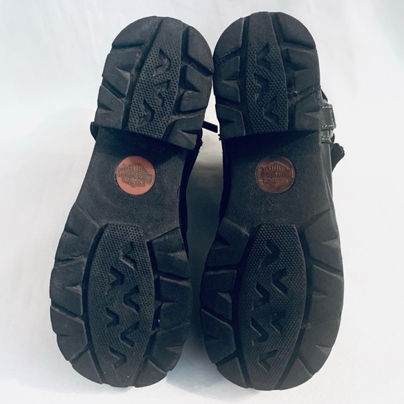 Harley-Davidson Tegan Heeled Leather Lace Up Boots - Picture 8 of 12